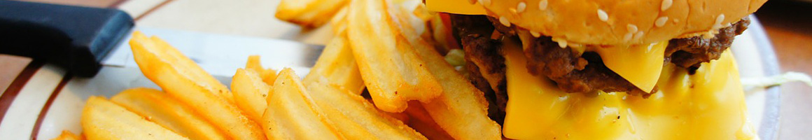 Eating Burger Pub Food at Peace Burger restaurant in Grapevine, TX.